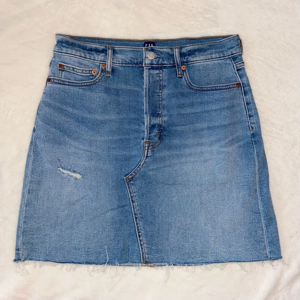 Icon Denim Mini Skirt | Tall 8 | Gap